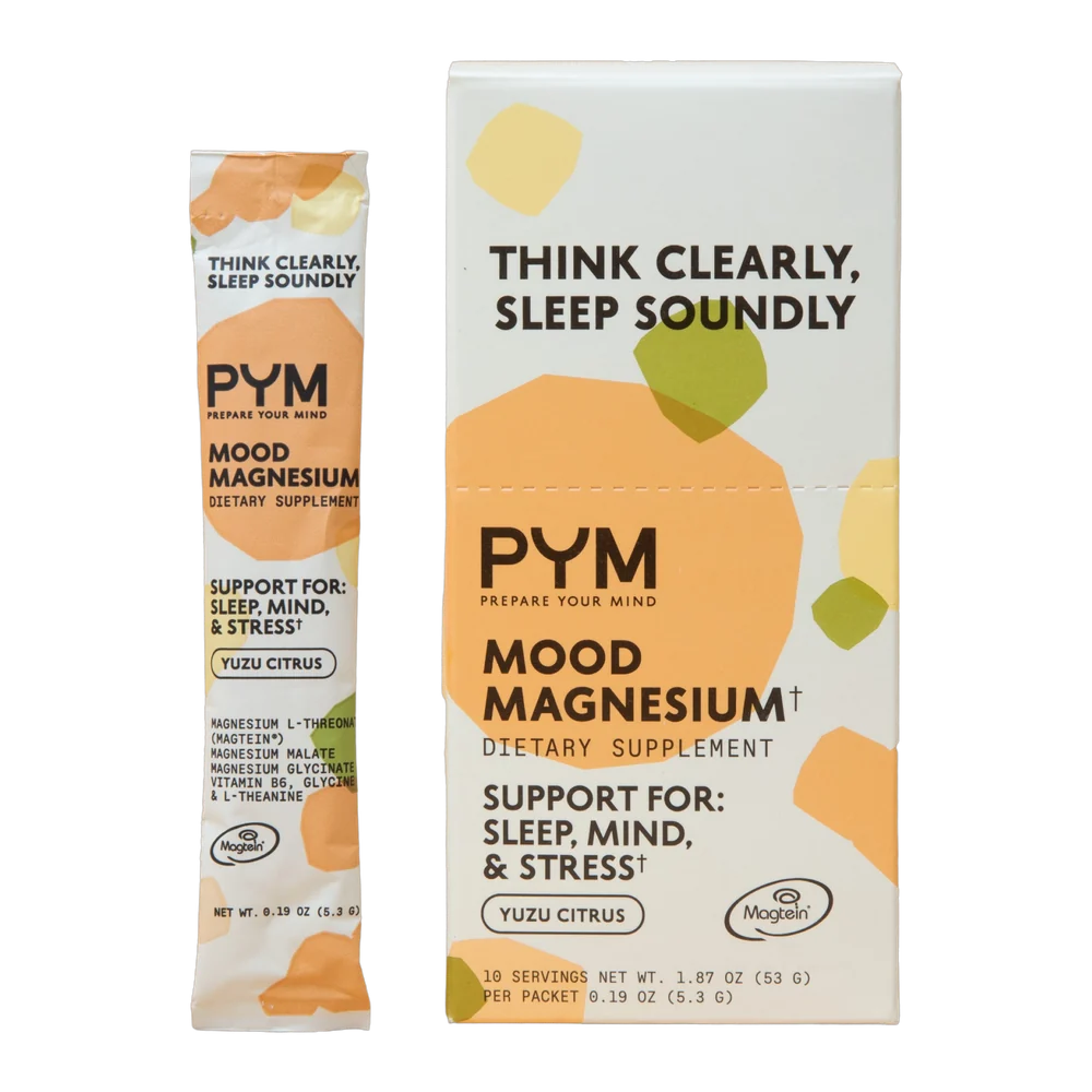 Mood Magnesium — Yuzu Citrus, 10 Stick Packs