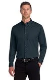 Port Authority® Tall Long Sleeve Twill Shirt